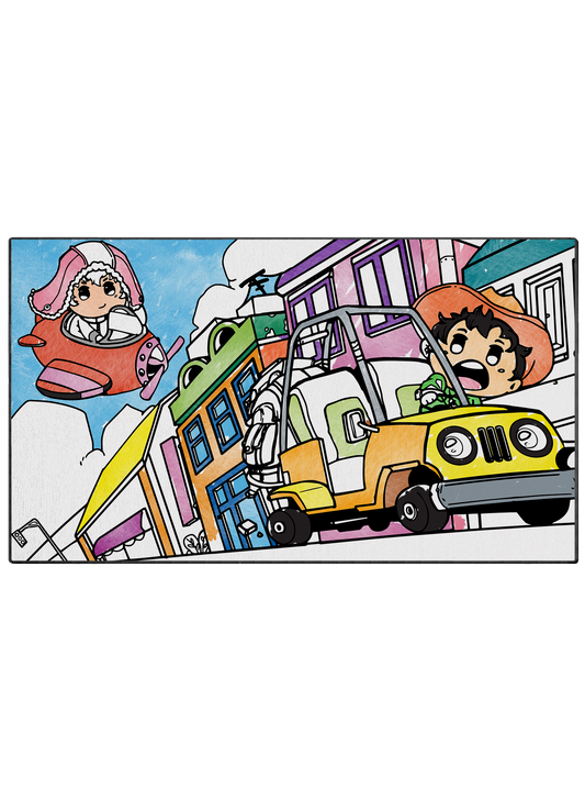 Coloring Poster "Honk Honk!"