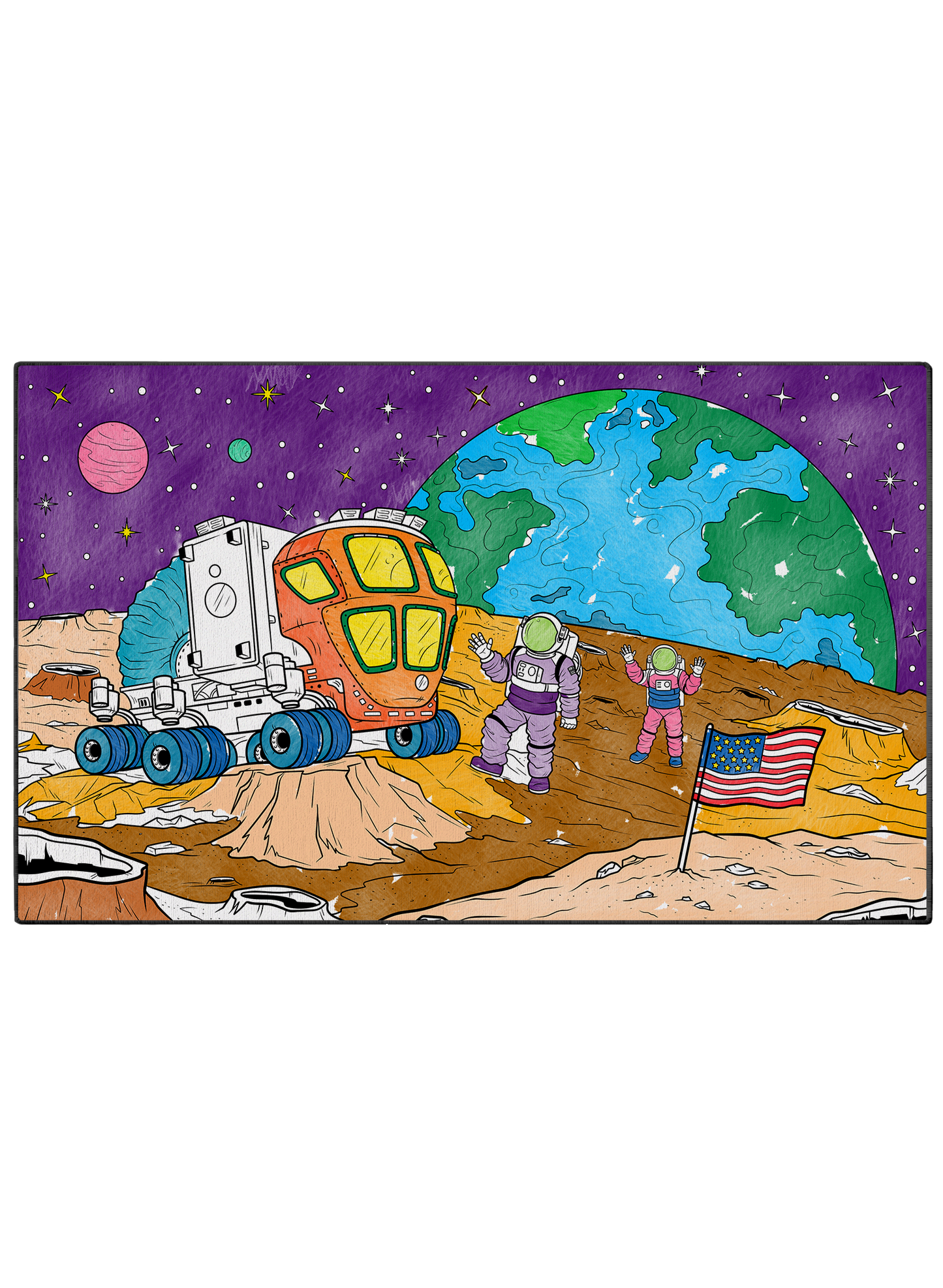Coloring Poster "Camp Artemis"