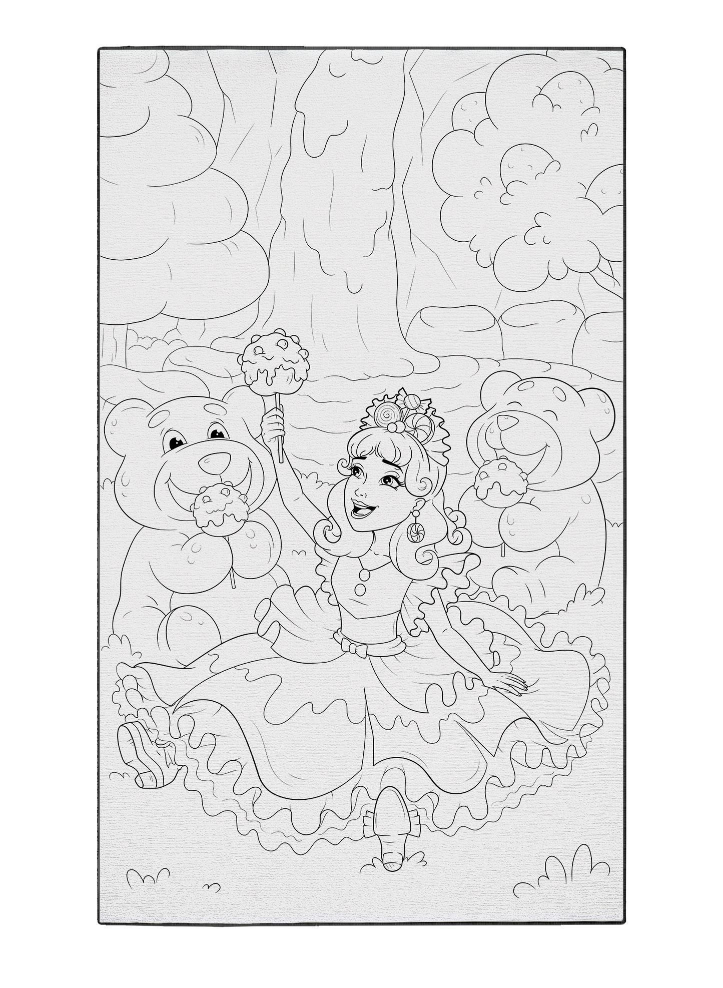 Buy Sweet Snack Coloring Poster