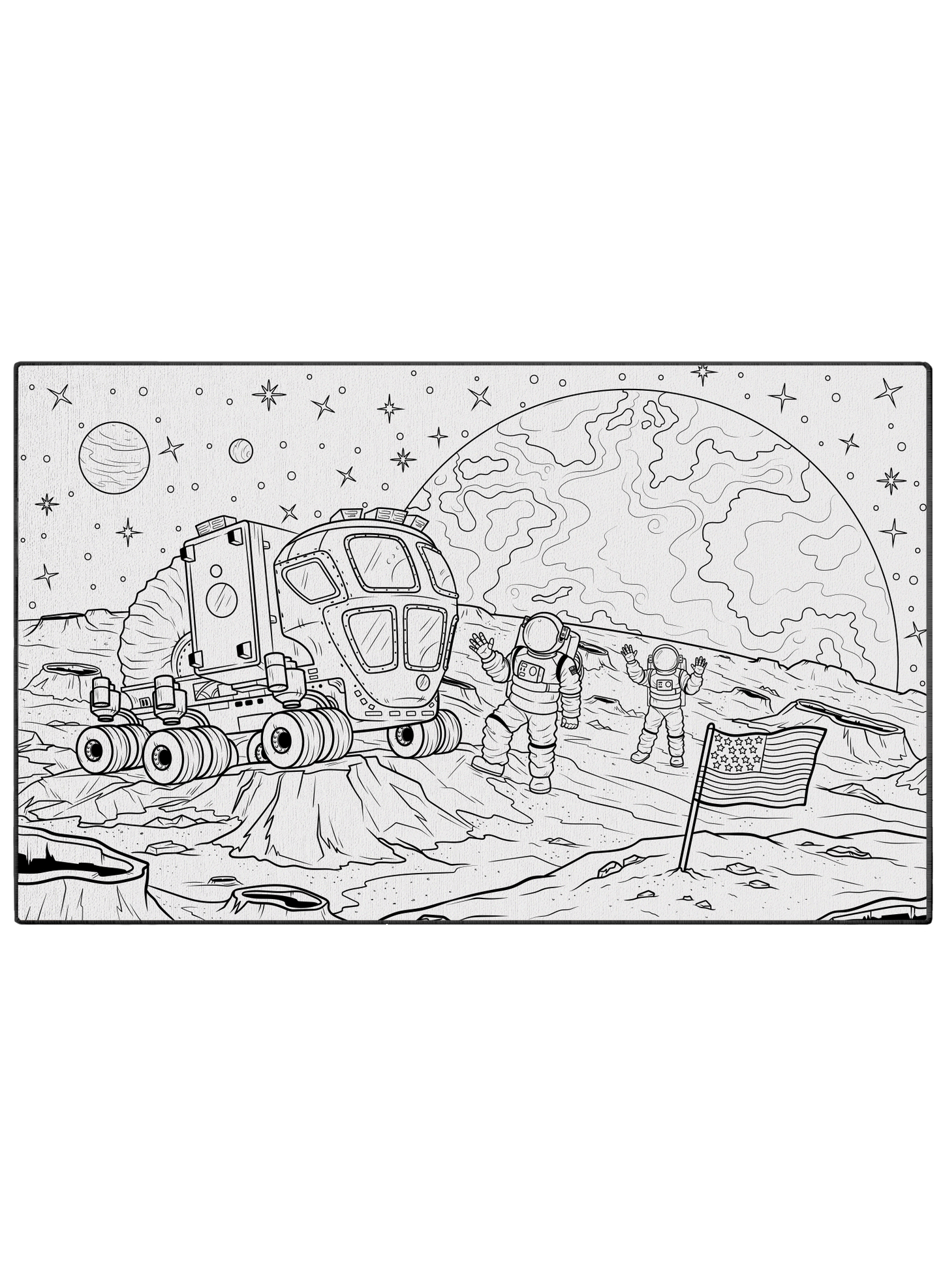 Camp Artemis Coloring Poster