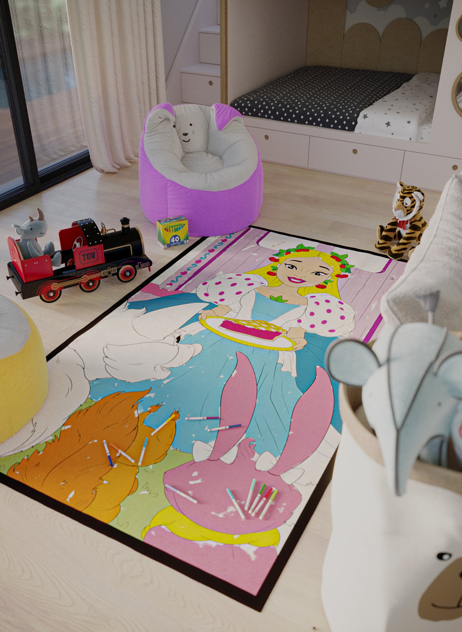 From me to You Poster to Color - 2