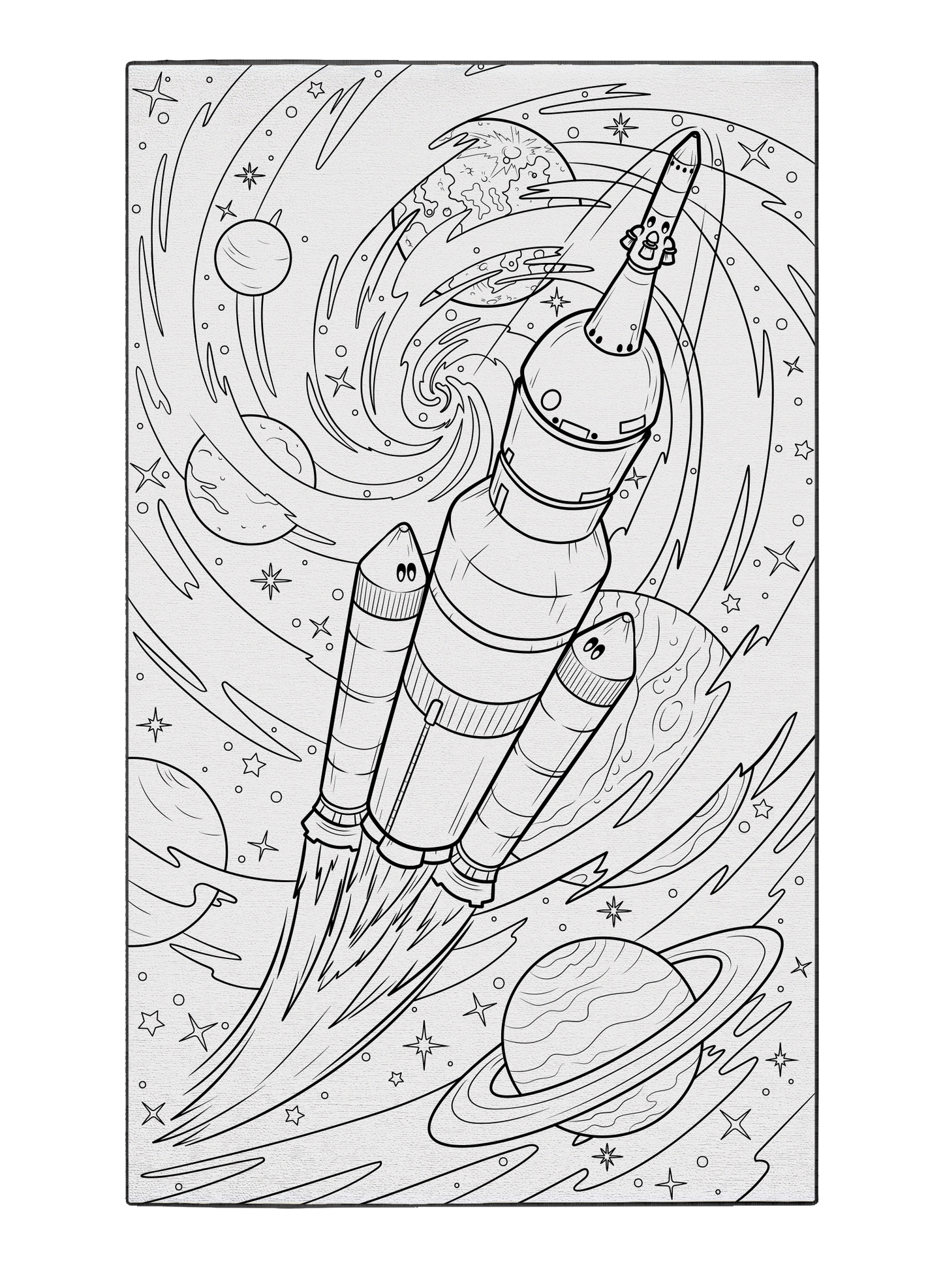 Orion's Quest Coloring Mat