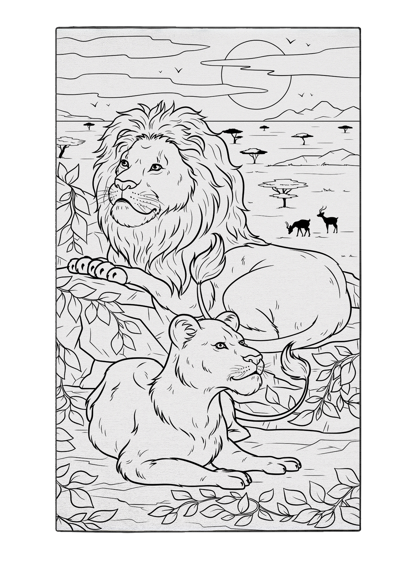 Pride Perch Coloring Mat
