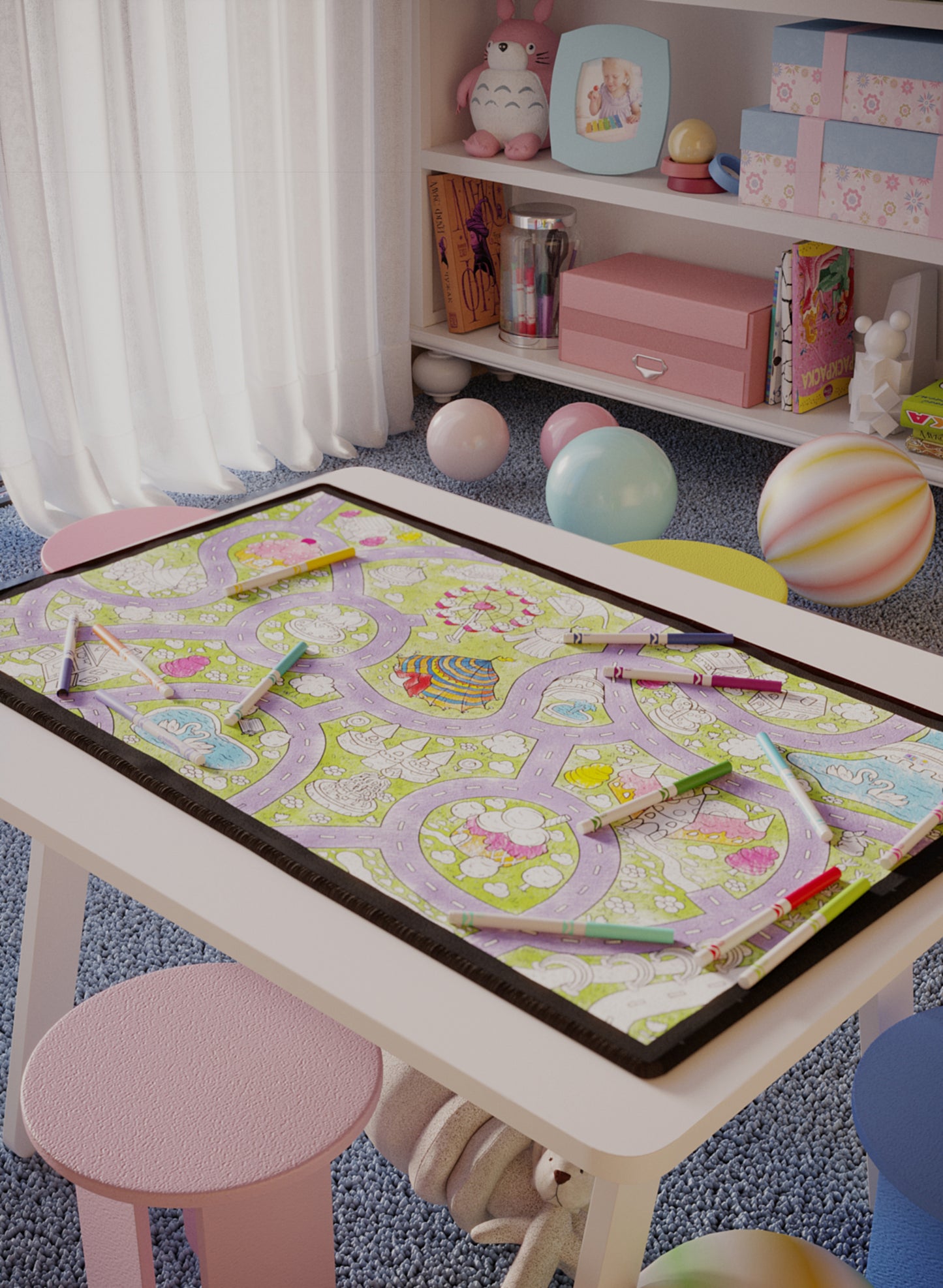 Magic Valley Coloring Mat - 3