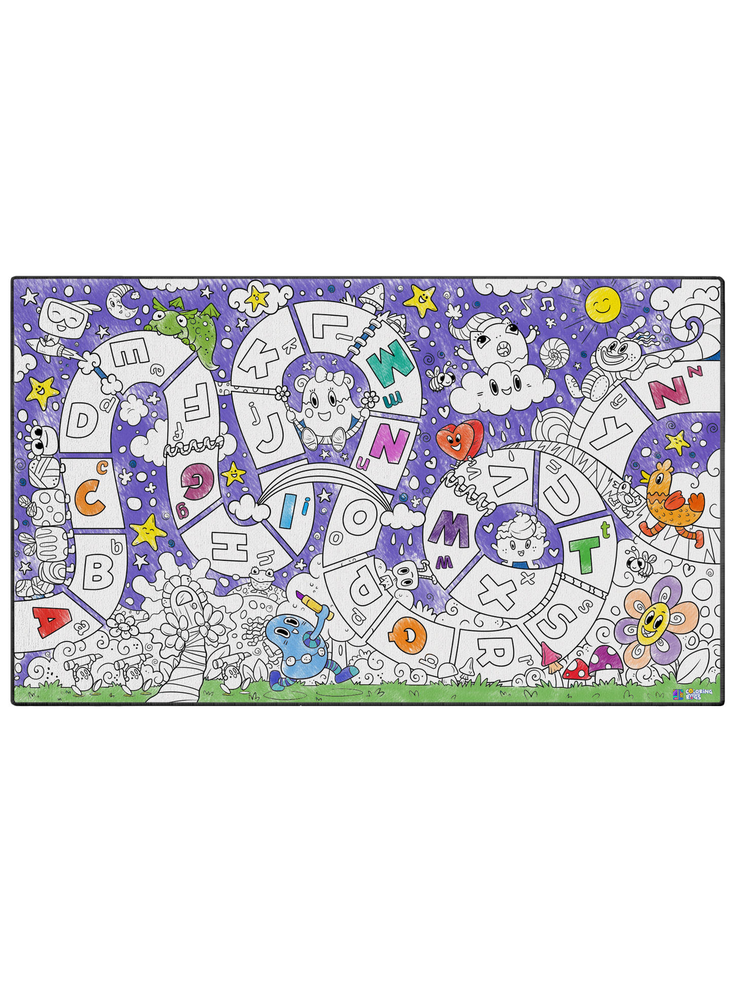 Imagination Nation Poster to Color