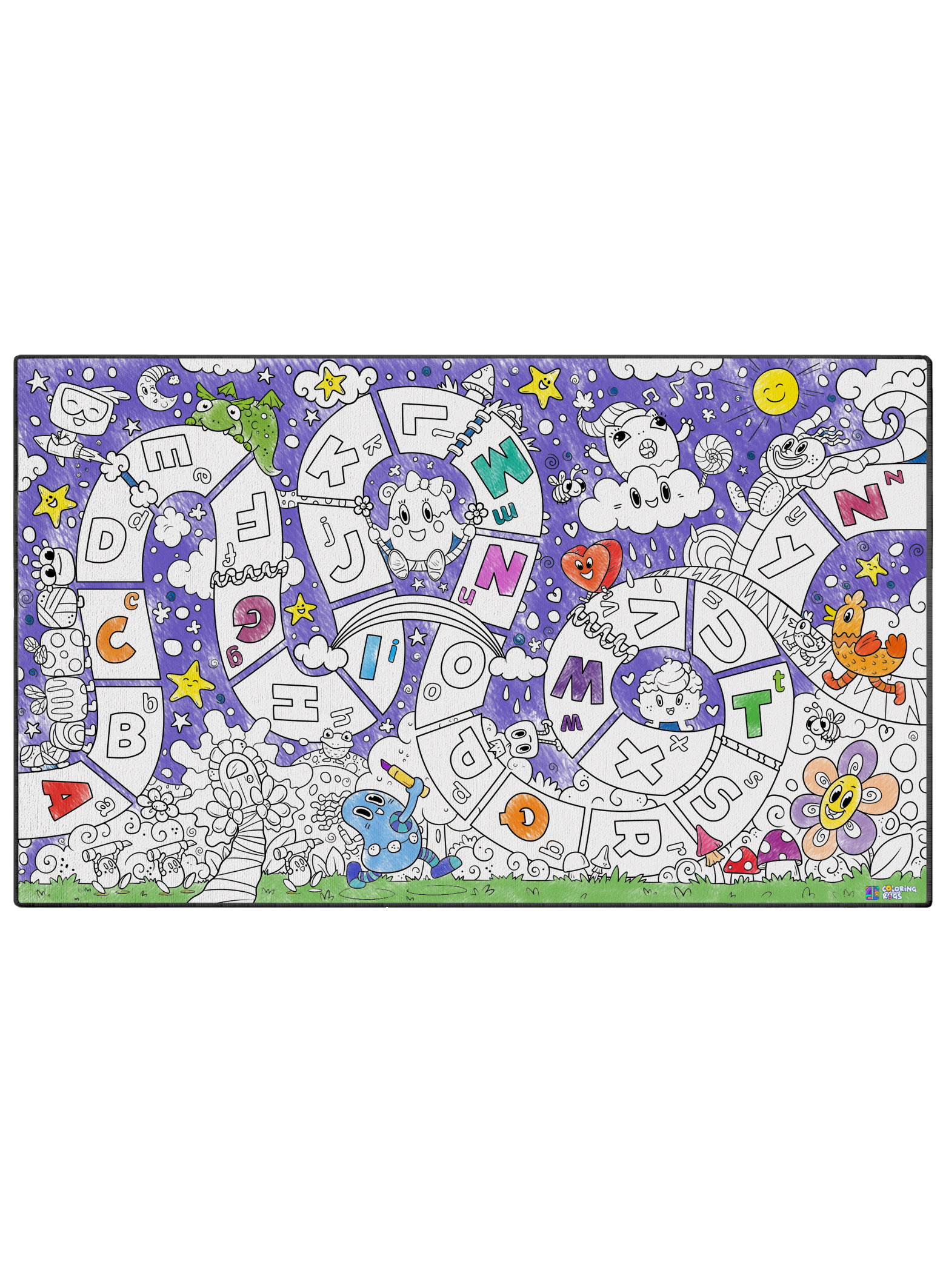 Imagination Nation Poster to Color