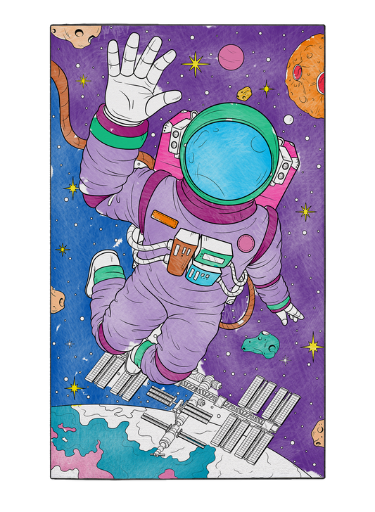 Coloring Mat "Space Out"