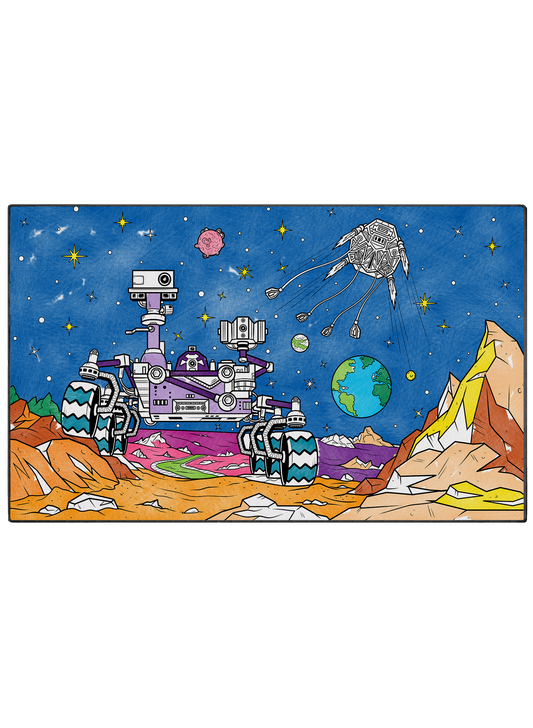 Coloring Mat "Perseverance of Mars"
