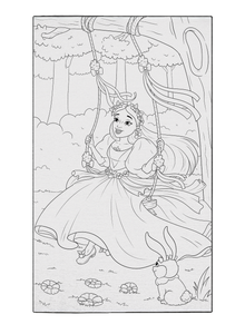 Summer Swings Washable Coloring Mat