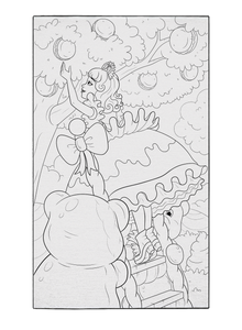 Pastry Harvest Coloring Mat