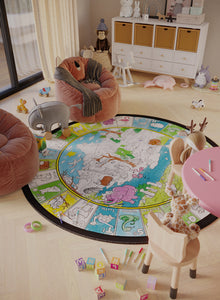 Alpha Zoo Circle Time Coloring Poster - 2