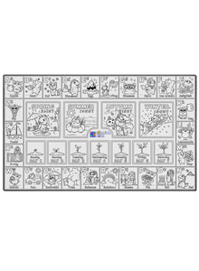 Alpha Days Coloring Poster - 4
