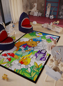 Shop "Camping With Skylar Squirrel" Coloring Poster - 2