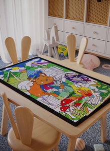 Shop "Camping With Skylar Squirrel" Coloring Poster - 3