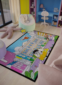Town Square Washable Coloring Mat - 2