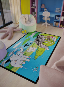 Watering Hole Washable Coloring Mat - 2