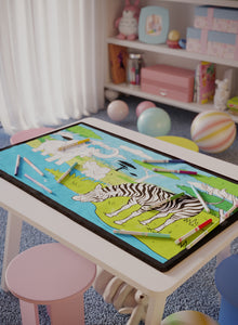 Watering Hole Washable Coloring Mat - 3