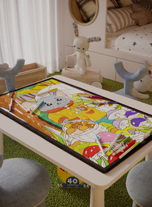 Foraging with Matteo Mouse Poster to Color - 3