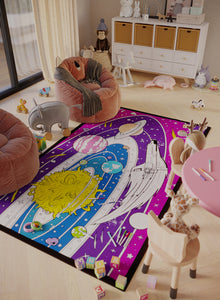 Planetary Nebula Coloring Mat - 2