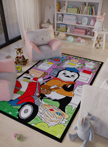Pablo Penguin's Parcels Coloring Mat - 2